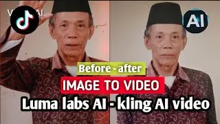 luma dream machine AI ~ Tutorial cara prompt Luma labs ~ kling ai ~ image to video / foto bergerak