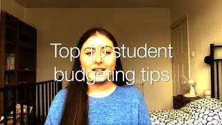 Top tips for student budgeting