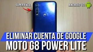 Eliminar Cuenta de Google Motorola Moto G8 Power Lite | Android 10 FRP