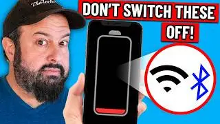 Don't switch off Bluetooth and WiFi!