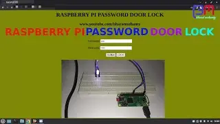 RASPBERRY PI PASSWORD DOOR LOCK