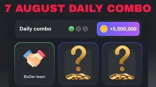 7 AUGUST HAMSTER KOMBAT DAILY COMBO CARDS TODAY