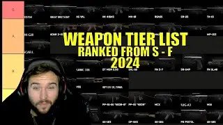 Escape From Tarkov - WEAPON TIER LIST BEST TO WORST GUN. Patch 0.14 - RANKED FROM S - F