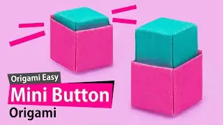 How To Make Origami Mini Button Paper Toys