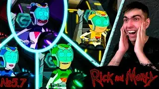 ХАРЬКОТРОН || Рик и Морти 5 сезон 7 серия || Rick and Morty || Реакция