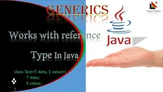 Advance-Java Generics only works with Reference Types #31