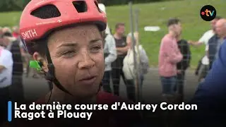 La dernière course d'Audrey Cordon Ragot à Plouay