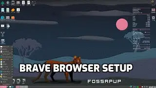 Brave install to Fossapup64