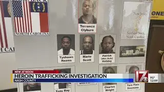 Heroin trafficking investigation in Nash County