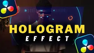 Super Easy HUD & HOLOGRAM Effect In DaVinci Resolve 18 Tutorial