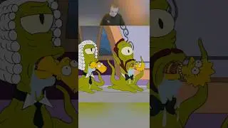 Aliens dinner is simpsons 