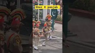 India Pakistan High-voltage At Attari Border. #wagahborder #attari #wagahborderceremony