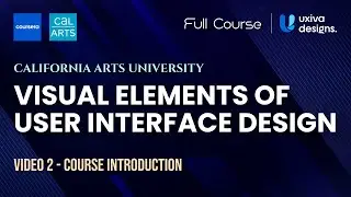 Course Introduction | Visual Elements of User Interface Design | figma course for beginners | UI