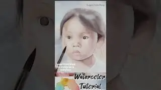 watercolor portrait turorial