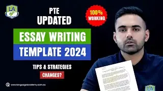 (Working) PTE Writing Essay Template | Tips, Tricks and Strategies | Language Academy