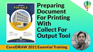 Preparing Document for Printing with Collect for Output Tool in CorelDraw