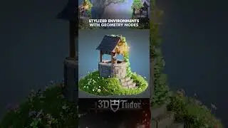 Stylized Environments with Blender 4 Geometry Nodes 