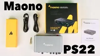 Maono PS22 USB Audio Interface Setup & Review