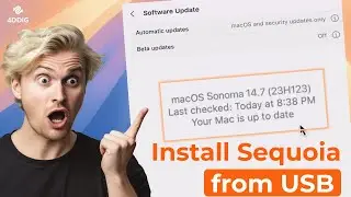 Fixed - macOS Sequoia Update NOT Showing up? How to Install macOS Sequoia from USB [Clean Install]