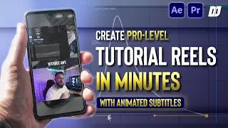 How to Make Engaging Tutorials with Animated Subtitles in After Effects + Premiere Pro