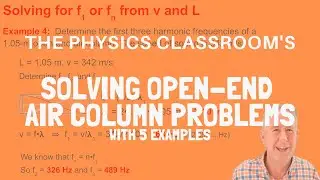 Solving Open-End Air Column Problems