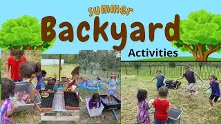 Engaging Summer Backyard Activities