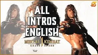 MK1: Conan All Intros in English | Exclusive Mortal Kombat 1 Character Dialogues