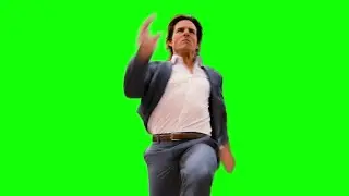 Tom Cruise running (Mission: Impossible Ghost Protocol) green screen