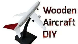 Wood Carving - Boeing 737-700 Aircraft Model - Woodworking art #woodworking #boeing