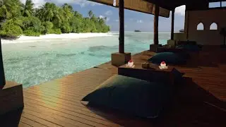 Paradise on the Southern Island |  Beautiful Sea and Wave Sound in Maldives🌊