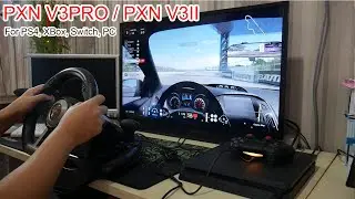 CUMA 1 JUTAAN, STEERING WHEEL BUDGET PALING WORTH IT !!! - REVIEW PXN V3 PRO (V3II)