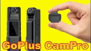 WiFi HD Body Mini Camera GoPlus CamPro App