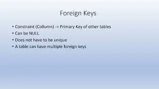 POSTGRESQL Tutorial for beginners - Primary Keys + Foreign Keys