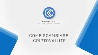 Come scambiare criptovalute | Kriptomat