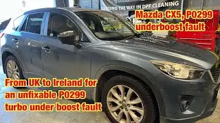Mazda CX5, an unfixable no power issue. P0299 under boost fault