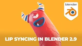 Lip Sync Rig and Animation in LESS THAN FIVE MINUTES in Blender 2.9