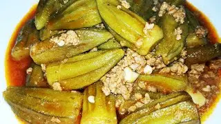 Как готовить Бамия(Окра) с мясом // Рецепт Окра/Okra with meat