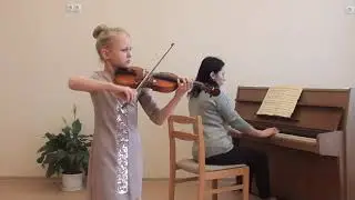 Смирнова Вероника, 4 класс, преподаватель Кузовенкова Л.Б., концертмейстер Мартиросян З.Г.