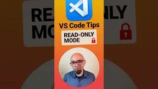 VS Code Tips - Use Read-Only Mode 