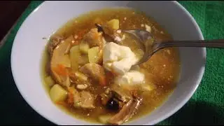 Такой вкусный грибной суп вы еще не ели! Простые ингредиенты и вкусовое эльдорадо во рту!