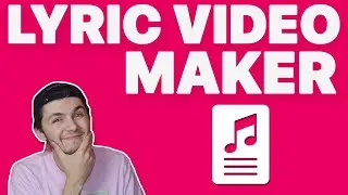 Lyric Video Maker - Add Subtitles, Sound Waves, and more to Music Videos