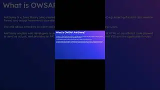 What is OWSAP AntiSamy?