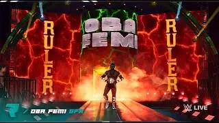 Oba Femi WWE 2k24 Entrance | WWE 2k24 PC GFX Mod