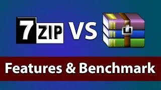 7Zip vs Winrar for Windows 10 | Features / Best ZIP Tool