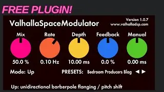 FREE PLUGIN! Valhalla Space Modulator - download link in description