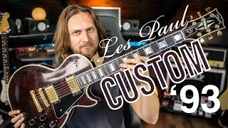 Gibson Les Paul CUSTOM 1993 Wine Red - The 