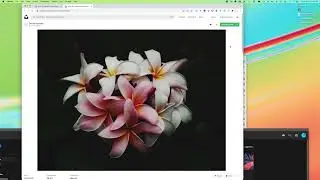 Screen recording of designer following poster tutorial in photoshop