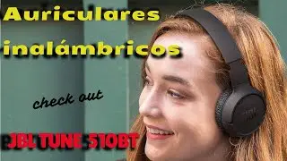 Auriculares inalámbricos JBL TUNE 510BT con tecnología Bluetooth