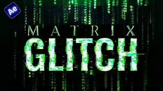 Top 03 Matrix GLITCH Effect Transitions   After Effects 2022 Tutorial