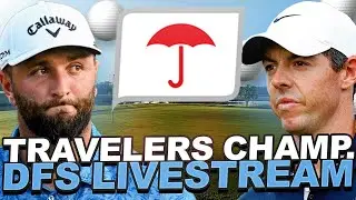 DFS Stream 2023 Travelers Championship : Draftkings Player Pool/Ownership, Prize Picks + Live Chat